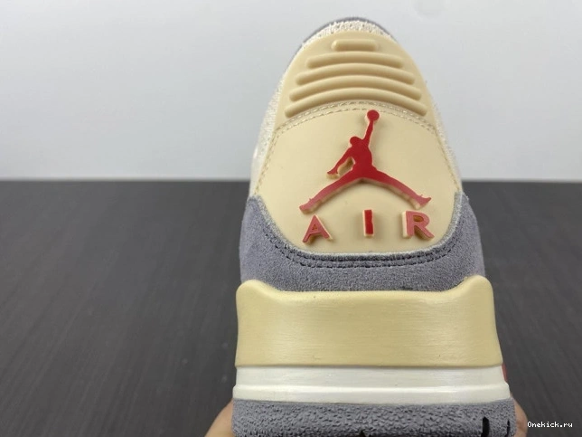 One Kick Retro Jordan Air DH7139-100 3 Muslin 0816